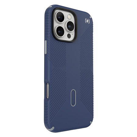 Speck Presidio2 Grip ClickLock & MagSafe - iPhone 16 Pro Max Case (Coastal Blue / Dust Grey / White)