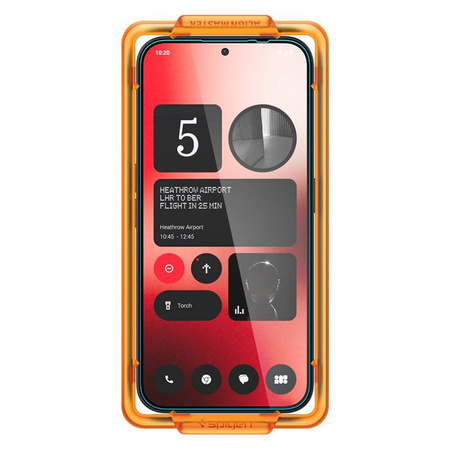 Spigen Alm Glas.TR 2-Pack - Tvrzené sklo pro telefon Nothing Phone 2a / 2a Plus (2 ks.) (Transparentní)