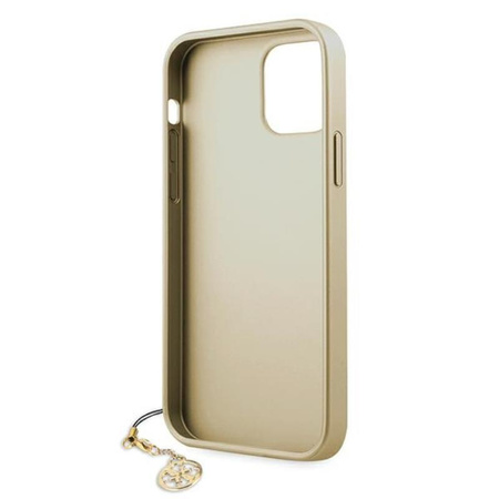 Guess 4G Charms Collection - iPhone 12 / iPhone 12 Pro Case (brown)