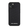 Karl Lagerfeld Quilted K Pattern - iPhone 15 Plus Case (black)