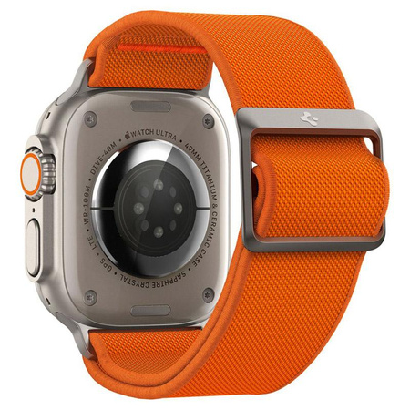 Spigen Fit Lite Ultra - Řemínek pro Apple Watch 42/44/45/49 mm (Oranžová)
