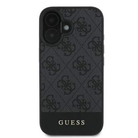 Guess 4G Bottom Stripe - iPhone 16 Plus Case (grey)