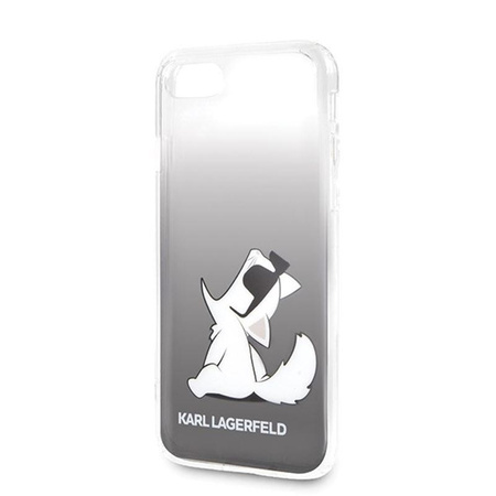 Karl Lagerfeld Choupette Fun napszemüveg - iPhone SE 2020 / 8 / 7 tok (fekete)
