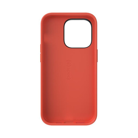 Speck CandyShell Pro - pouzdro pro iPhone 14 Pro s povrchovou úpravou MICROBAN (Digital Pink / Energy Red)