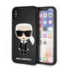 Karl Lagerfeld Iconic Karl Embossed - iPhone Xs Max Case (Black)