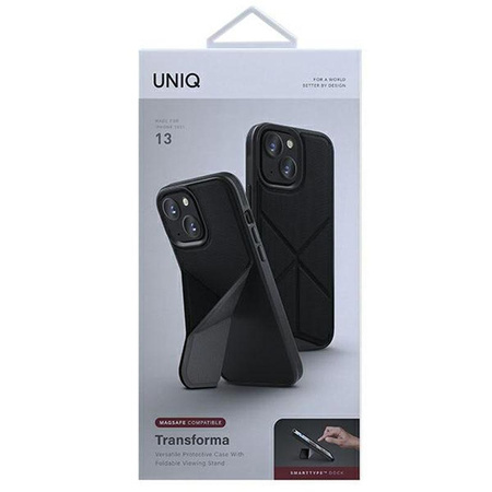 UNIQ Transforma MagSafe - Case for iPhone 13 (Black)
