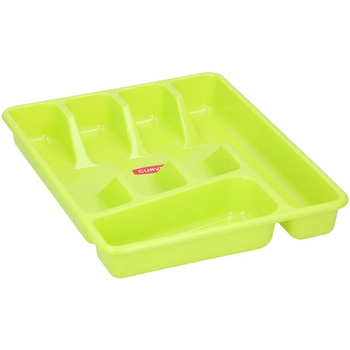 Curver - Besteckeinsatz / Organizer für Schublade (grün)