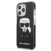 Karl Lagerfeld Fullbody Ikonik  - pouzdro pro iPhone 13 Pro (černé)