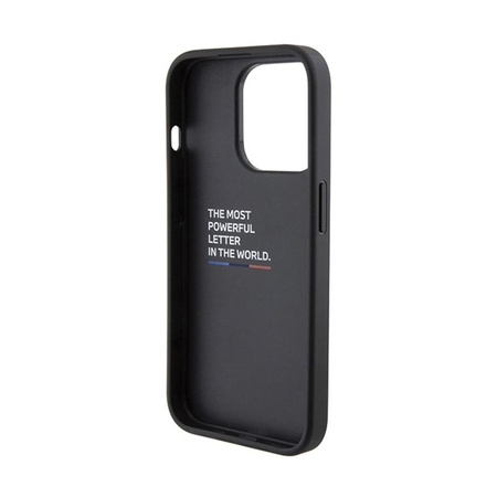 BMW Grip Stand Smooth & Carbon - iPhone 15 Pro Case (black)
