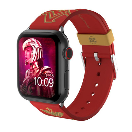 DC Comics - Náramek pro Apple Watch 38/40/41/42/44/45/49 mm (Wonder Woman 1984: Crimson Armor)