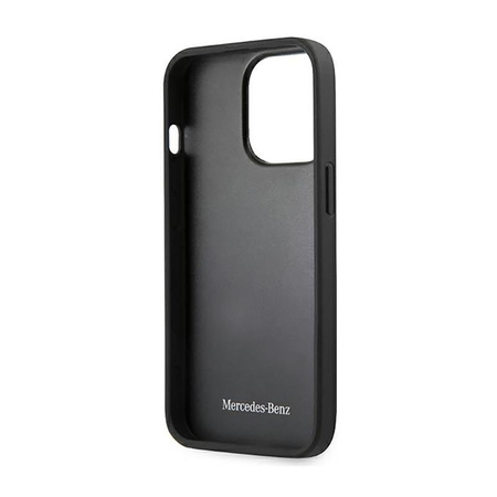 Mercedes Leather Urban Line - Étui pour iPhone 14 Pro (rouge)
