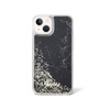 Guess Liquid Glitter Marble - iPhone 14 tok (fekete)