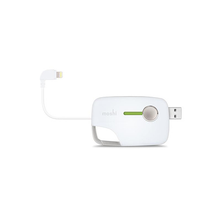 Moshi Xync Lightning - Multifunctional charging and syncing pendant (white)