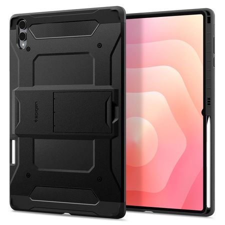 Spigen Tough Armor Pro - Custodia per Samsung Galaxy Tab S11 Ultra 14.6" X930 / X936B (Nero)
