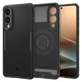 Spigen Core Armor MagSafe - étui pour Samsung Galaxy S25 Edge (Noir mat)