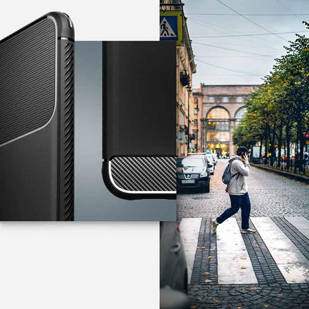 Spigen Rugged Armor - Etui do Samsung Galaxy S22 (Czarny)