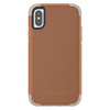 Griffin Survivor Prime Leather - Coque blindée pour iPhone X (marron)