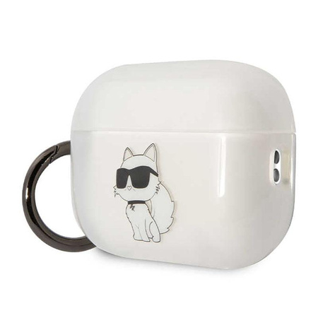 Karl Lagerfeld NFT Ikonik Choupette Head - AirPods Pro 2 tok (átlátszó)