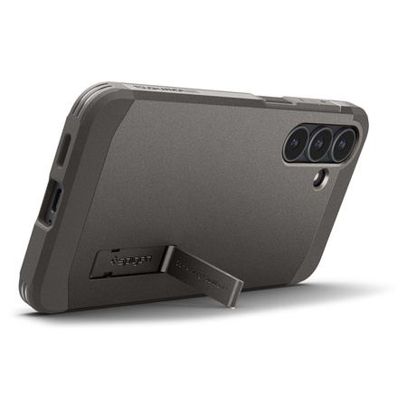 ETUI DO GALAXY S25 FE do MAGSAFE SPIGEN TOUGH ARMOR ORYGINALNE SZARE CASE