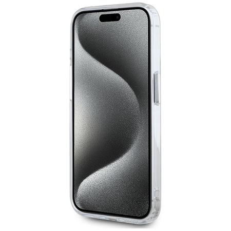 Karl Lagerfeld IML Metal Karl Head MagSafe - Case for iPhone 15 Pro Max (white)