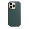 Apple Leather Case - Étui en cuir avec MagSafe pour iPhone 14 Pro (vert forêt)