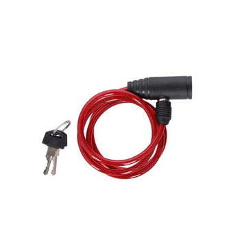 BIKE LOCKING LINK, Red for Bike, Dunlop, 90cm