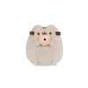 MASKOTKA KOT PUSHEEN Z PĄCZKIEM, Pluszowy Kotek z Donutem, Pluszak, 13 cm