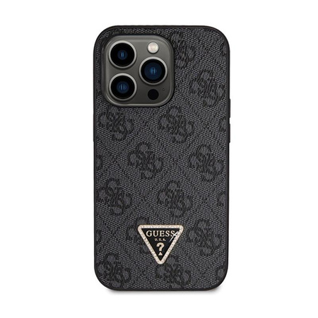 Guess Crossbody 4G Metall-Logo - iPhone 14 Pro Tasche (schwarz)