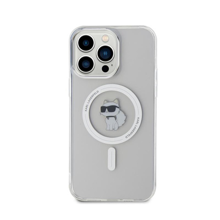 Karl Lagerfeld IML Choupette MagSafe - iPhone 15 Pro Max tok (átlátszó)