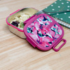 Quokka Kai - Stainless steel food container / lunchbox (Pink Bloom)