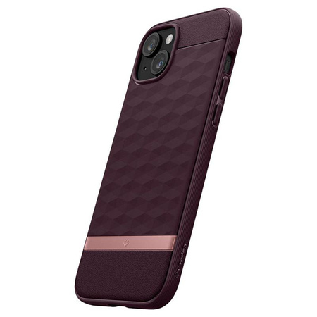 Spigen Caseology Parallax MagSafe - Case for iPhone 15 (Burgundy)