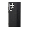 AMG Carbon Stripe & Embossed - Samsung Galaxy S23 Ultra Tasche (schwarz)