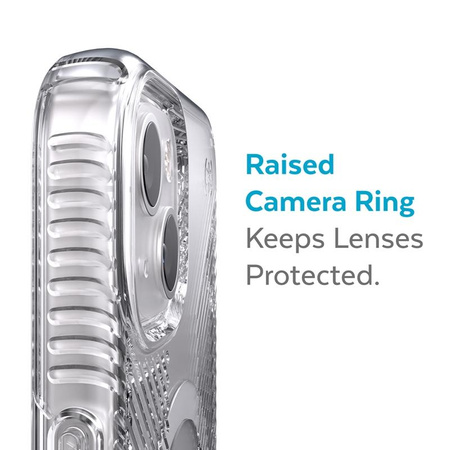 Speck Presidio Perfect-Clear with Grips + MagSafe - iPhone 13 tok MICROBAN bevonattal (átlátszó)