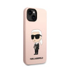 Karl Lagerfeld Silicone NFT Ikonik MagSafe - iPhone 14 Plus Case (pink)