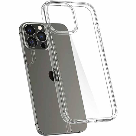 Spigen Ultra Hybrid - Coque pour iPhone 13 Pro Max (Transparent)
