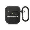 AMG Leder Big Logo - AirPods Tasche (schwarz)