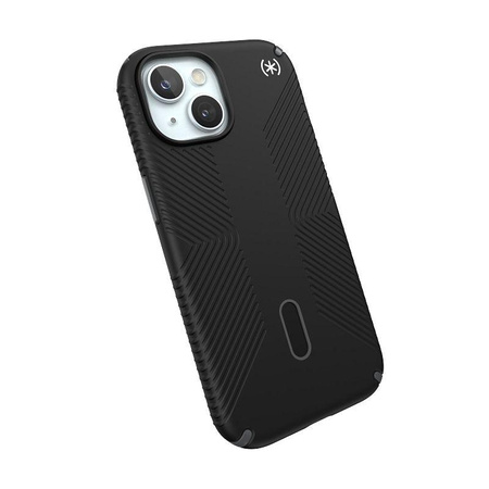 Speck Presidio2 Grip ClickLock & MagSafe - tok iPhone 16e / iPhone 15 / iPhone 14 / iPhone 13 (fekete)