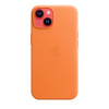 Kožené pouzdro Apple - Kožené pouzdro s MagSafe pro iPhone 14 (Oranžové)