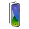 Moshi iVisor AG - Matt képernyővédő fólia iPhone 12 / iPhone 12 Pro készülékhez (fekete keret)