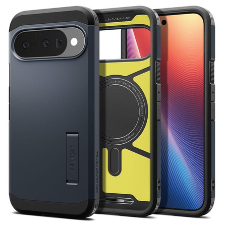 ETUI DO GOOGLE PIXEL 10 | 10 PRO do MAGSAFE SPIGEN ARMOR ORYGINALNE GRANAT