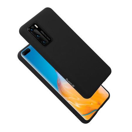 Crong Color Cover - Huawei P40 Gehäuse (schwarz)