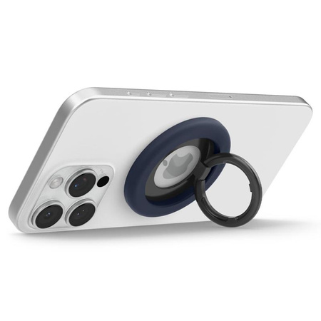 Spigen Nano Pop MagSafe Phone Ring - Magnetischer Fingerhalter mit Standfunktion (Bluberry Navy)