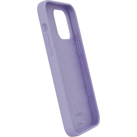 PURO ICON MAG - pouzdro MagSafe pro iPhone 14 / 13 (Tech Lavender)