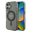 Guess IML strasszos MagSafe - iPhone 16 Plus tok (fekete)