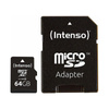 Intenso MicroSDXC - Speicherkarte 64 GB Class 10 12/25 MB/s mit Adapter