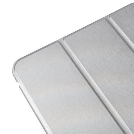 Tucano Satin Case - tok iPad 11" (2025) / iPad 10.9" (2022) mágneses és állványos tok Apple Pencil tartóval (ezüst)