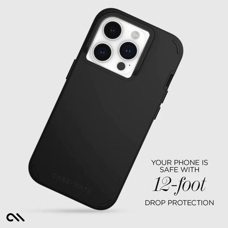 Case-Mate Tough Duo - iPhone 15 Pro tok (fekete)