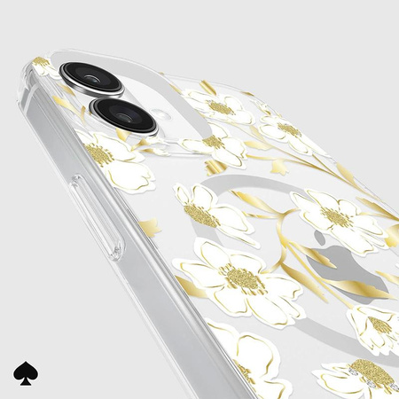 Kate Spade New York Protective Gems MagSafe - Pouzdro pro iPhone 16 Plus (Sunshine Floral)