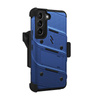 ZIZO BOLT Series - Armored case for Samsung Galaxy S22 with 9H glass for screen + holder with stand (blue)