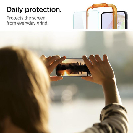 Spigen Alm Glas.TR 2-Pack - Tempered glass for Samsung Galaxy A35 5G (2 pcs.) (Transparent)